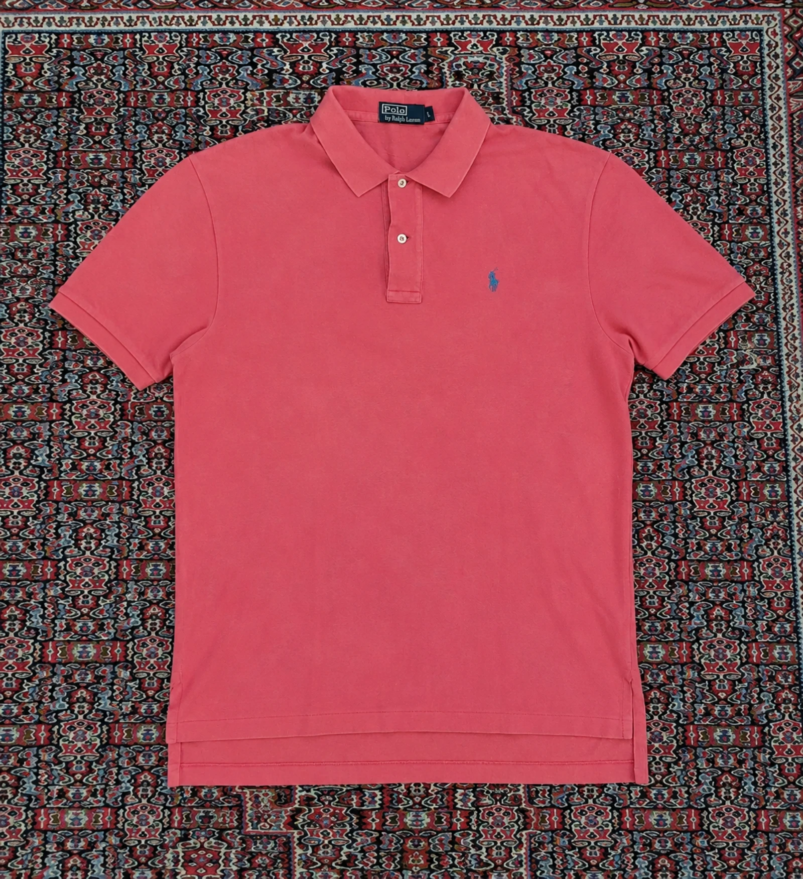Polo Ralph Lauren Rouge Homme Taille L – 100% Authentique – Très bon état